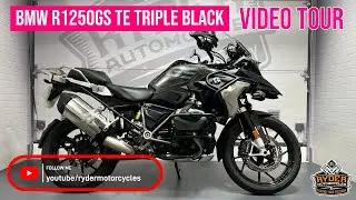 2022 BMW R1250 GS TE Triple Black - Used Bike Video Tour