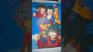 Anime Patience | Dragon Ball Z Paint by Numbers