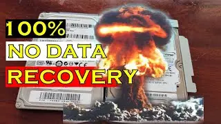 Destroy a Hard Drive so Data is NEVER Recoverable!