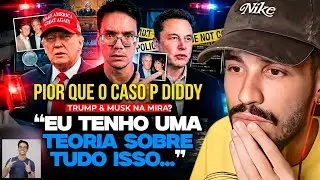 O CASO EPSTEIN FICOU MUITO PIOR! QUEM ESTÁ ENVOLVIDO? | REACT PETER AQUI