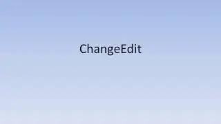 ChangeEdit app MFC C++, VS 2019