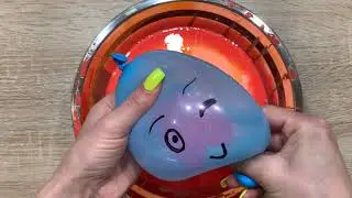 Making Pretty Slime with Funny Balloons 🎈-Satisfying Slime Videos #4