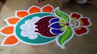 Sankranti Pongal Rangolis 🌷  Bhogi Kundala Muggulu 🌷 Pongal Pot Kolams 🌷 Bhogi Muggulu