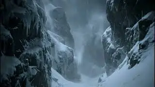 Snowstorm Wind | Deep Brown Noise for Deep Sleep | 10 Hours