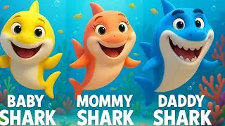 Baby Shark 🦈 | Most Popular Kids Nursery Rhymes for Preschool Learning