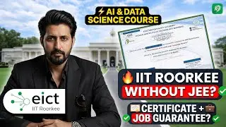IIT Roorkee Data Science AI ML Course Full Review 🔥 Fees, Admission, Placement & Reality Check 2026