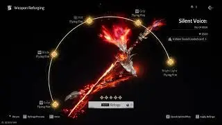Where Winds Meet - Legendary weapon skin reforging sword Silent Voice: Cloudsplitter Flying Fire #2
