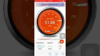 100Mbps Time Network at Publika Solaris Dutamas Speed Test