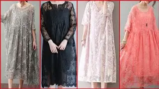 Most Beautiful And Outstanding Unique Style Net Loose Fitting Shirts /Dress Design