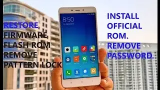 How to Flash redmi note 4 fastboot mode[xiaomi redmi note xiaomi redmi