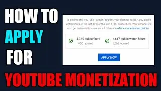 Monetization In 17 Hours | How To Apply For YouTube Monetization | Monetize YouTube Channel