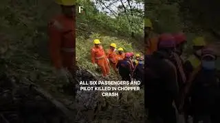 India: Helicopter Returning from Kedarnath Crashes, All Seven On board Killed