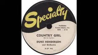 Specialty 442 &ndash; Country Girl &ndash; Duke Henderson