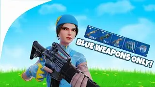 Blue weapons only!