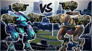 [WR] 🔥 Reaver Bolt VS Regular (RARE) &ndash; Dinosaur Bot Gameplay | War Robots