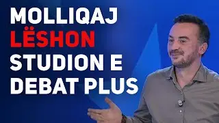 Dardan Molliqaj leshon studion e Debat Plus
