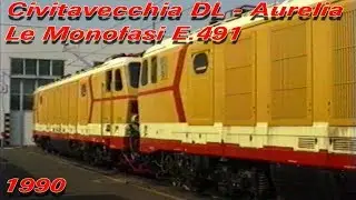 Civitavecchia DL e Aurelia, E.491 - 1990