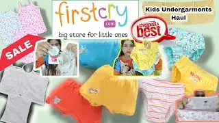 Firstcry Haul | Innerwears for kids online | Kids Undergarments from firstcry | slips panty bloomers