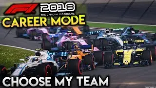 F1 2018 CAREER MODE TEAM VOTE!