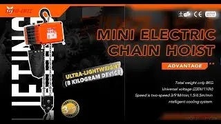 TOYO INTL MINI  Electric Chain Hoist Advantage