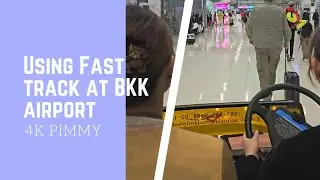 Arrival at Bangkok suvarnabhumi international airport using elite fast track