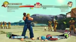Worst Super Street Fighter IV gameplay ever! with