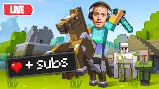 🔴 MINECRAFT - Staviame DEDINU! w/ Členovia  | Selassie Naživo