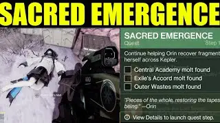 destiny 2 - Sacred emergence quest guide (All Molt Locations)