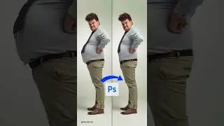 Adobe Photoshop 2025 Tips - Remove Belly Fat Instantly in Photos (Part1)