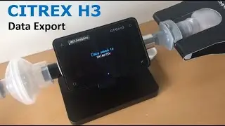 CITREX H3 Ventilator Tester  - Data Export