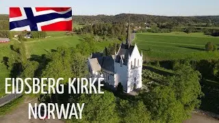 Eidsberg kirke Norway. 4k // Eidsberg church in Norway// #eidsberg #nrk #visitnorway
