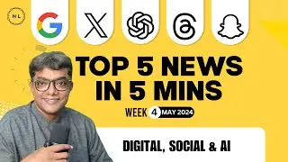 235: Connected Church News // ChatGPT, Google, Snapchat,. X, Threads // Week 4, May 2024