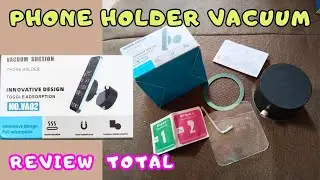 REVIEW PHONE HOLDER VACUUM SUCTION VANGO VA02 Produk VIRAL Tiktok - PHONE HOLDER MAGNET