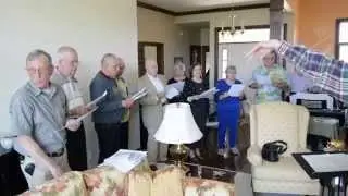 Willshire, Ohio, High School Class Of 1959 Rehearsing For Alumni Banquet