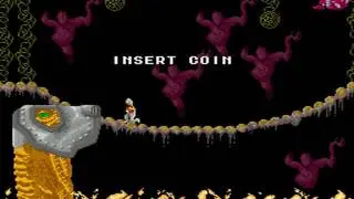 Chelnov - Atomic Runner (Data East 1988)  Attract Mode 60fps