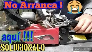 no prende la motosierra China....chequeate esto....muy &uacute;til...