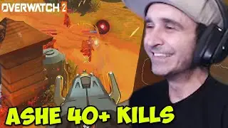 Summit1g & xQc go absolutely crazy in Overwatch 2 - Ashe 40+ kills Escort Game