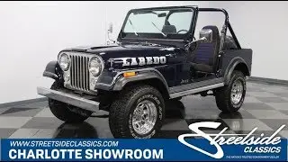 1981 Jeep CJ7 Laredo for sale | 4939 CHA