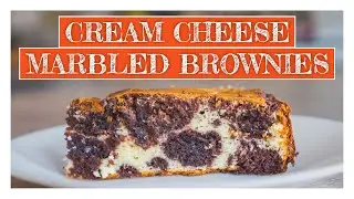 Cream Cheese Marbled Brownies | Easy Recipe!