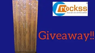 Modular 2 Door Wardrobe Giveaway Contest 🔥🔥