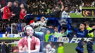 KING EBEN MONDAY MORNING FOREIGN SPORTS NEWS ON LAWSON TV. CHELSEA COMEBACK,SESKO,MADRID,ARSENAL WIN