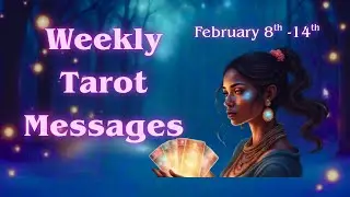 ✨Weekly Tarot Messages✨- February 8th-14th, 2026-Rest & Rejuvenate!🥱 Pick A Card-1-4