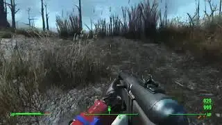 Fallout 4: First chameleon deathclaw encounter