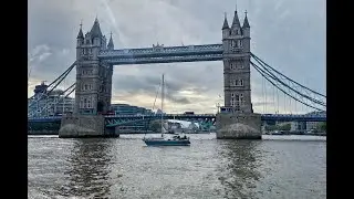 SV Meraki sailing from the Netherlands to London