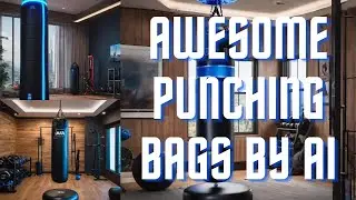 COOL PUNCHING BAGS by AI #boxing #mma #ai
