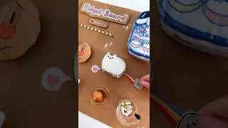 rating my fidget board 💖 #asmr #satisfying #fidgettoys #papercraft #fidgetboard
