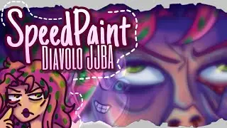 Bad Choices ~ Diavolo ⏳💗 | JJBA SpeedPaint