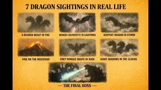7 Dragons Sightings in Real Life...