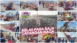 Ramai Banget! Festival Layangan Jogja Kategori Layangan Naga - Jogja International Kite Festival