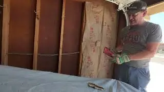 Insulation in the garage wall, how did it do?